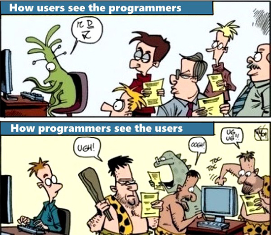 programmers and users