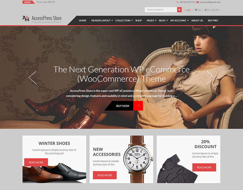 AccessPress Store Theme