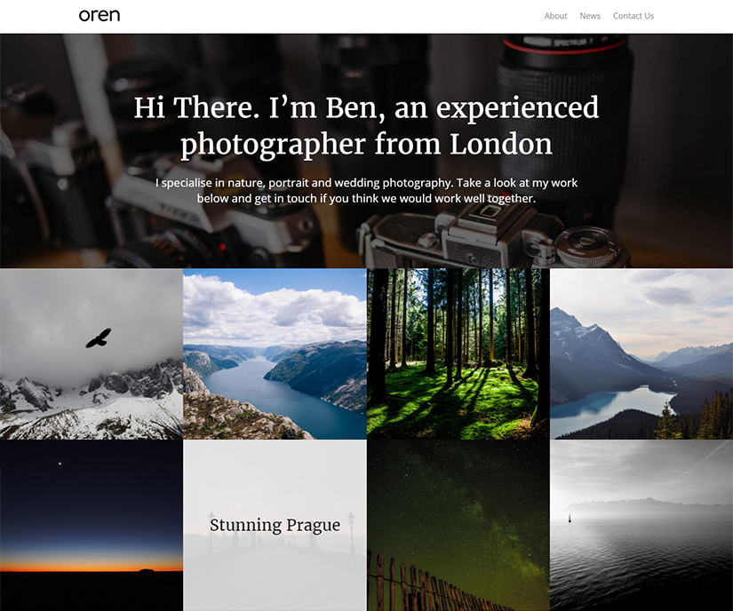 Oren theme