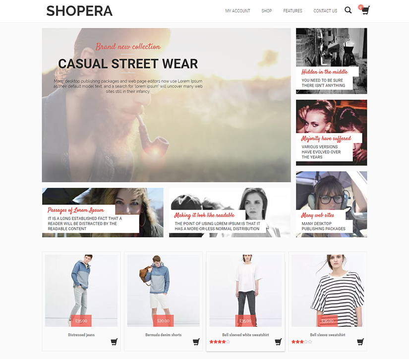 Shopera Theme